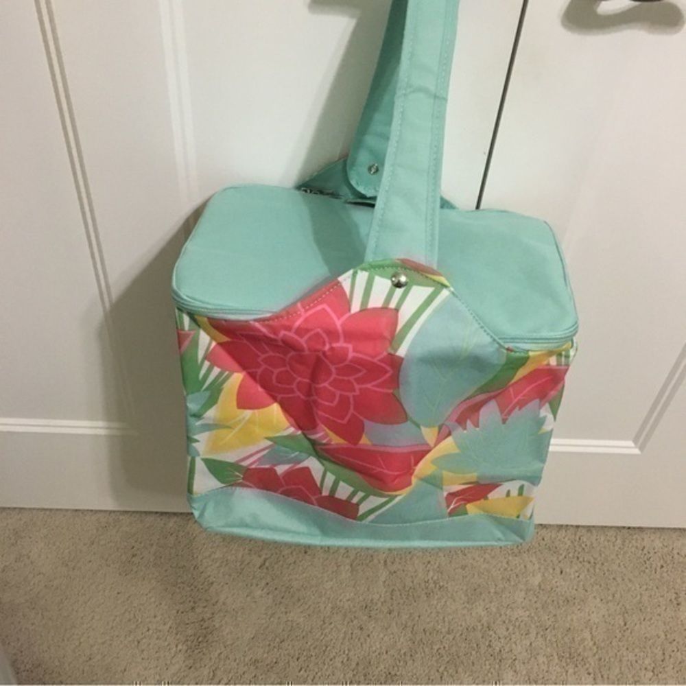 Collapsable picnic tote